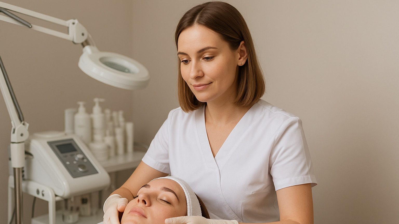 Дарья за работой