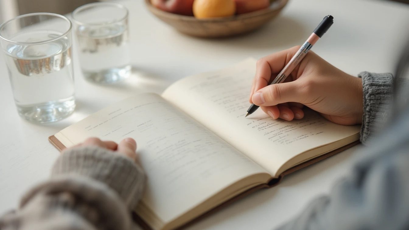 Как вести дневник питания и настроения