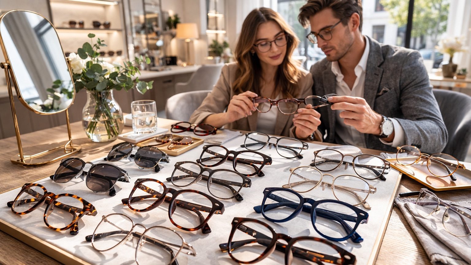 Цвет оправы и визуальное впечатление